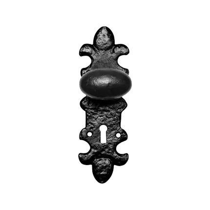 KP1213 knop 63×38 mm op schild 203×63 mm PC55 draaibaar Weekendaanbieding