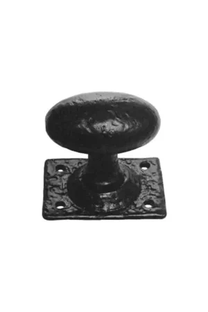 Favoriet KP1551 knopkruk op rozet vierkant 66×50 mm draaibaar