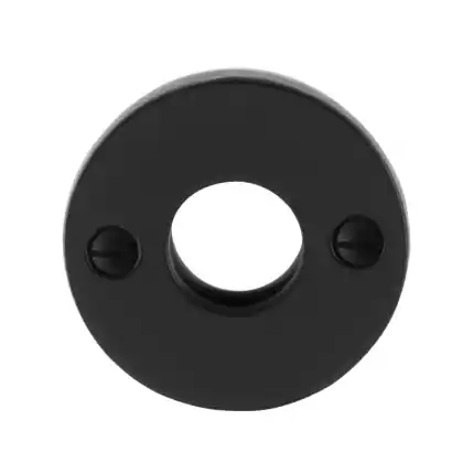 Op = Op Rozet 53x5mm smeedijzer zwart links-/rechtsdraaiend