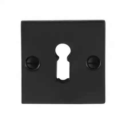 Sleutelrozet 52x52x4mm smeedijzer zwart Seizoensaanbieding