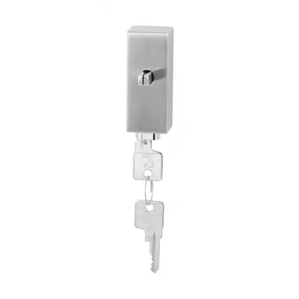 DK afsluitbaar rechthoekig 83x34x31 mm stift DK 40 mm RVS g Gecertificeerd