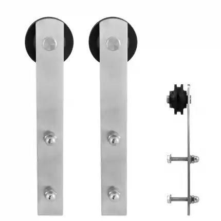 schuifdeurhanger set Sauva RVS t.b.v. extra deur Laatste Versie