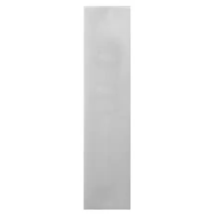 Rechtstreeks Van De Fabrikant Kortschild BB56 zonder krukgat rechthoekig RVS geborsteld