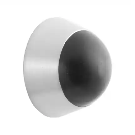 Deurstopper RVS geborsteld rond 37,5×25 mm Goedkoop