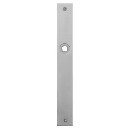 Betrouwbaar Plaatschild WC63/8 normale knop rechthoekig RVS geborsteld 240x30x2mm