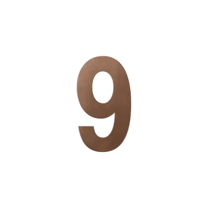 GPF Bronze blend huisnummer 9 L, 200 mm Aanbieding