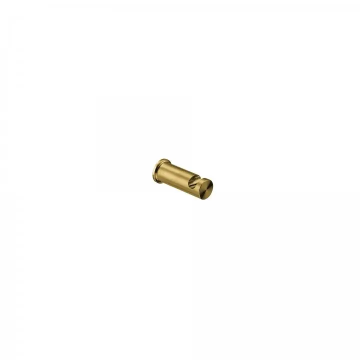 Gecertificeerd WC haakje Stout Titanium Goud 47x16mm
