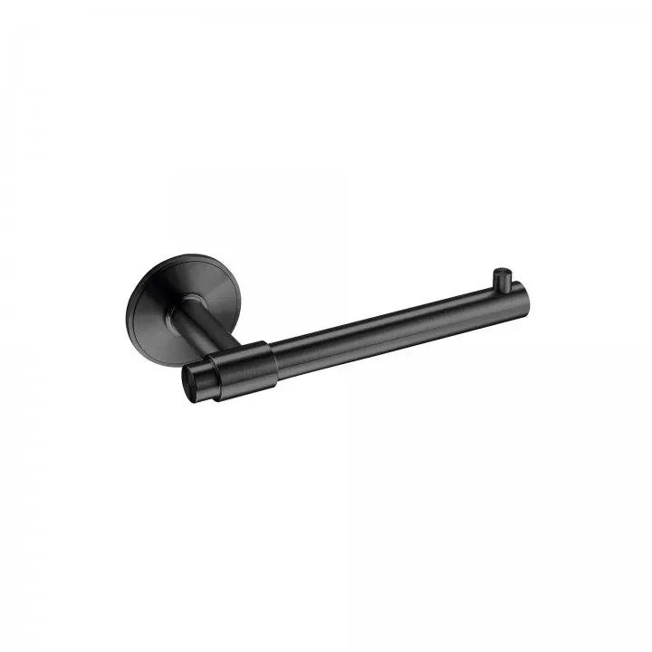 WC rolhouder Stout Titanium Zwart horizontaal Hete Deal