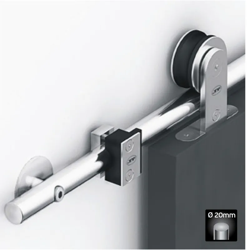 Superprijs Schuifdeurrailset Ten Round Modulair 165cm
