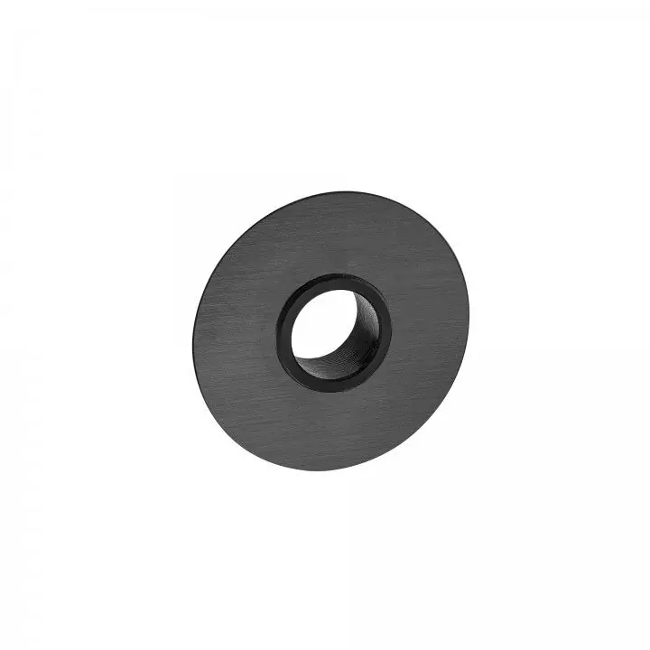 Krukrozet Rond 1mm dun Adhesive Titanium Zwart Voordeelprijs