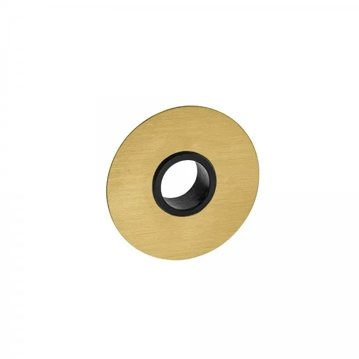 Krukrozet Rond 1mm dun Adhesive Titanium Goud Beste Prijs