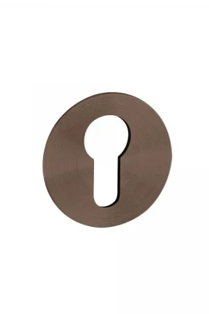 Cilinderrozet rond 1mm dun Adhesive Titanium Chocolade Koop Online