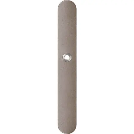 Weekendaanbieding GPF1170.A3R langschild afgerond blind rechtsdraaiend Mocca blend