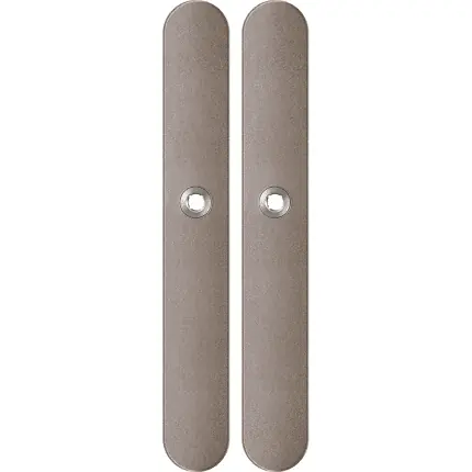Weekendaanbieding GPF1170.A3 langschild afgerond blind Mocca blend