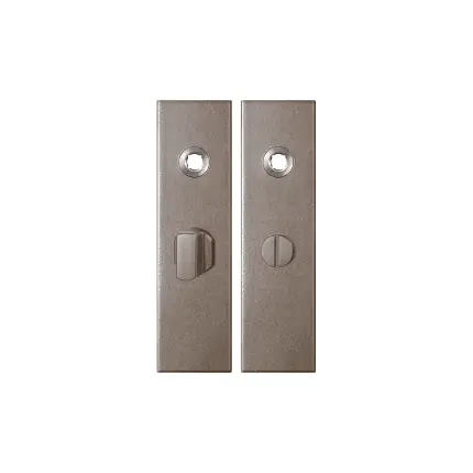 Populair GPF1115.A3 kortschild rechthoekig WC55/8 grote knop Mocca blend