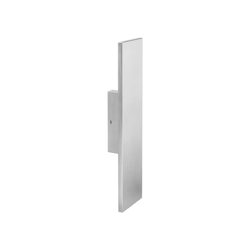 Weekendaanbieding Voordeurknop Rechthoekig 100x400mm RVS
