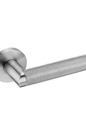 Deurkruk Link Diamond op ronde rozet Merkproduct