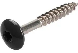 Betaalbaar TRESPASCHROEF RAL 9005 4.8X32MM