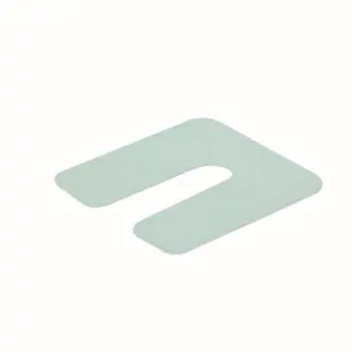 Voordeelprijs UITVULPLAATJES 50X50X1MM WIT