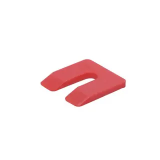 UITVULPLAATJES 50X50X5MM ROOD Lage Kosten