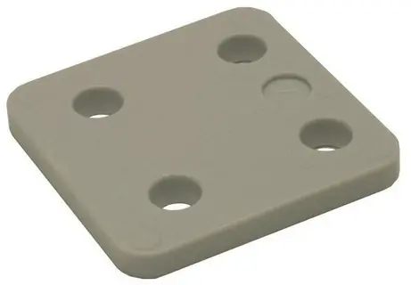 DRUKPL. 70X70X7MM Z-SLEUF GRIJS Aanbieding