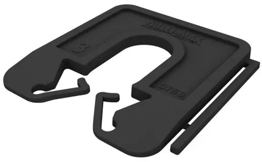 Superprijs UITVULPLAATJES 3MM ZWART 130ST