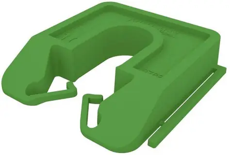 Populair UITVULPLAATJES 10MM GROEN 40ST