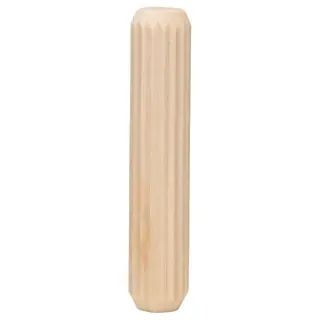 HOUTDEUVEL GEGROEFD 8X40MM Alleen Vandaag