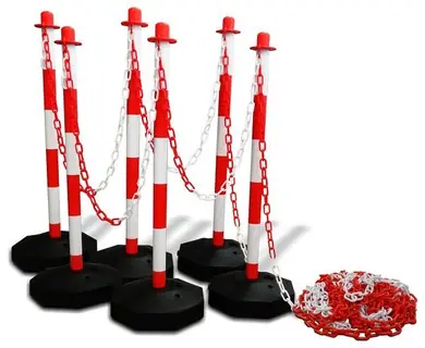 Hoge Kwaliteit KETTINGPALEN 6ST. M. KETTING 25M
