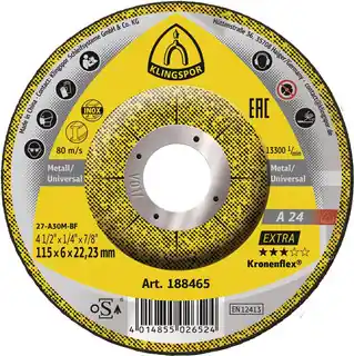 AFBRAAMSCHIJF 115X6X22MM A24EX Betaalbaar