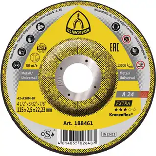 DOORSLIJPSCHIJF 115X2.5MM A24EX Alleen Vandaag