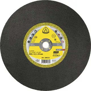 Actieprijs DOORSLIJPSCH. 300X3.5X20MM A24EX