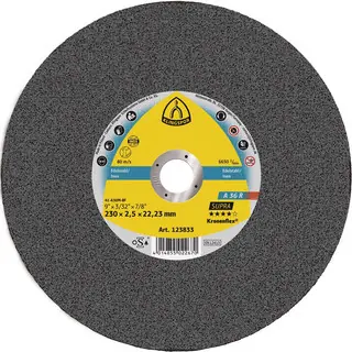 Fabrieksprijs DOORSLIJPSCHIJF 230X2.5MM A36R