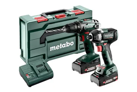 Voordeelprijs COMBO SET 18V ACCU-MACH. METABO