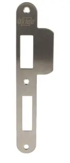 Uitverkoop SLUITPLAAT RVS PC72 192X25X1.5MM