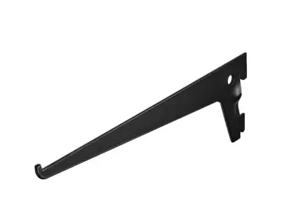 Betrouwbaar ENKELE DRAGER 250MM ZWART