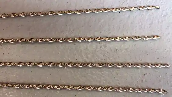 RVS SPIRAALANKER 6 MM L=1000MM Finale Uitverkoop