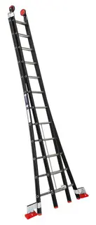 REFORMLADDER ALU 2-DELIG 2X12 Uitverkoop