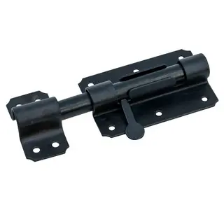 PLAATGRENDEL ZWART 16 - 100X80MM Goedkoop