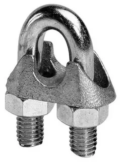 STAALDRAADKLEMMEN VERZINKT 10MM Nieuw