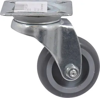Bestel Nu ZWENKWIEL GRIJS RUBBER GEG. 50MM
