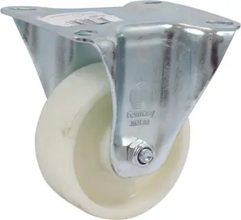 BOKWIEL WIT MET ROLLAGER 100MM Goedkoop