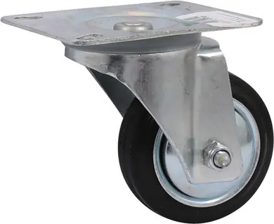 Gecertificeerd ZWENKWIEL ZW.RUBB+ST.VELG 100MM