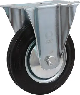 BOKWIEL ZW.RUBB+ST.VELG 160MM Betaalbaar