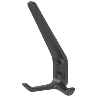 Superprijs Hoed- en jashaak dubbel, aluminium
