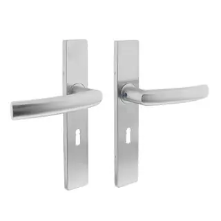 GARNITUUR 219X40MM RVS GEBORSTELD Beperkte Voorraad