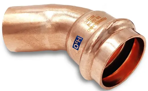 PRESSF. Cu BOCHT 45gr. 15 MM Lage Prijs