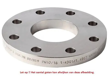 Uitverkoop VLAKKE LASFLENS 316 NW250/254.0