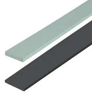 PLAT PVC WIT 100X3.0MM Koopje