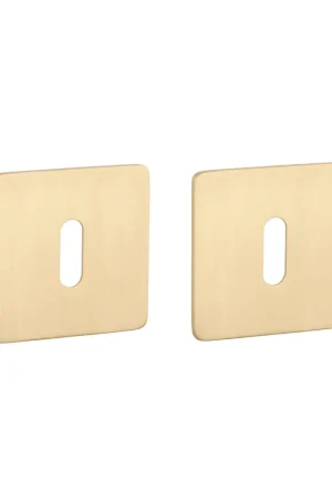 Weekendaanbieding STERK Sleutelrozet KVADRAT 1710 3mm Vierkant Mat goud